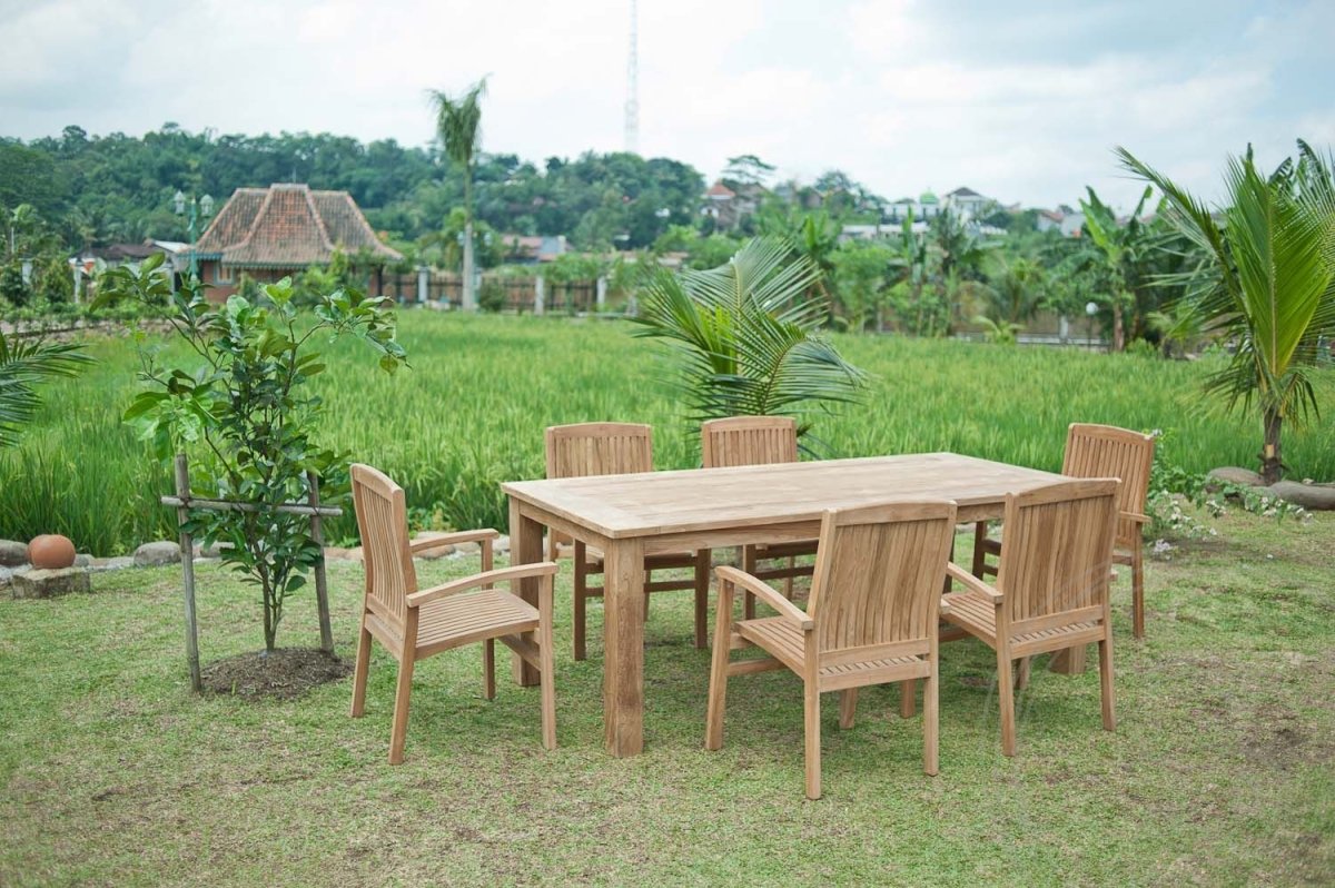 Teakhouten tuinmeubelen Frankrijk - Souren Meubels