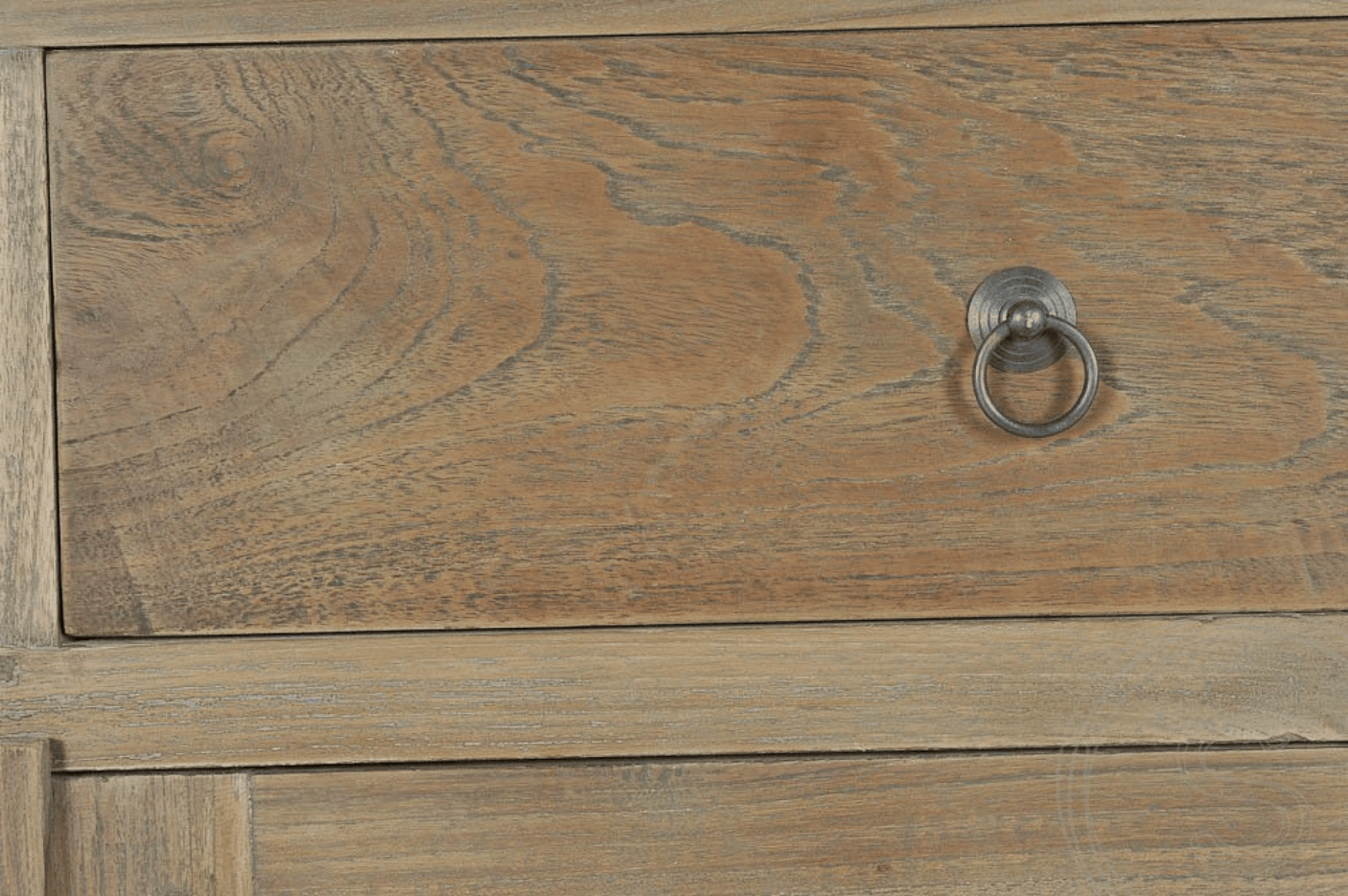 Teak Kommode 200cm Rustikal