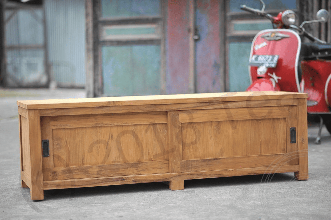Teak TV-Sideboard 160x50x50
