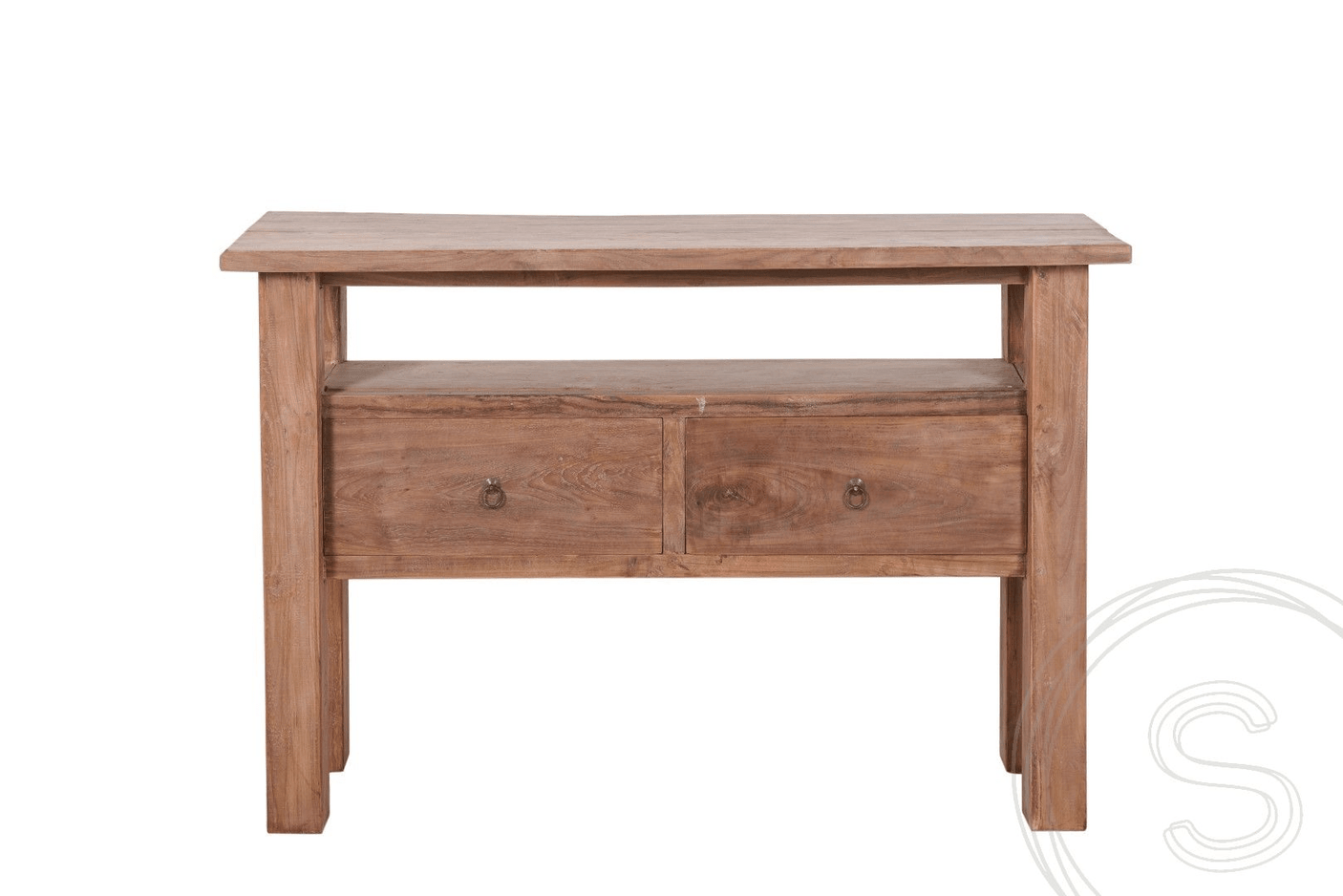 Teak Wandtisch Rustikal