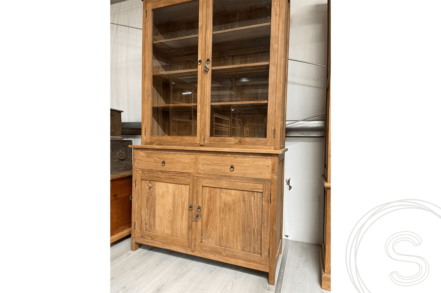 Teak Schrank Rustikal