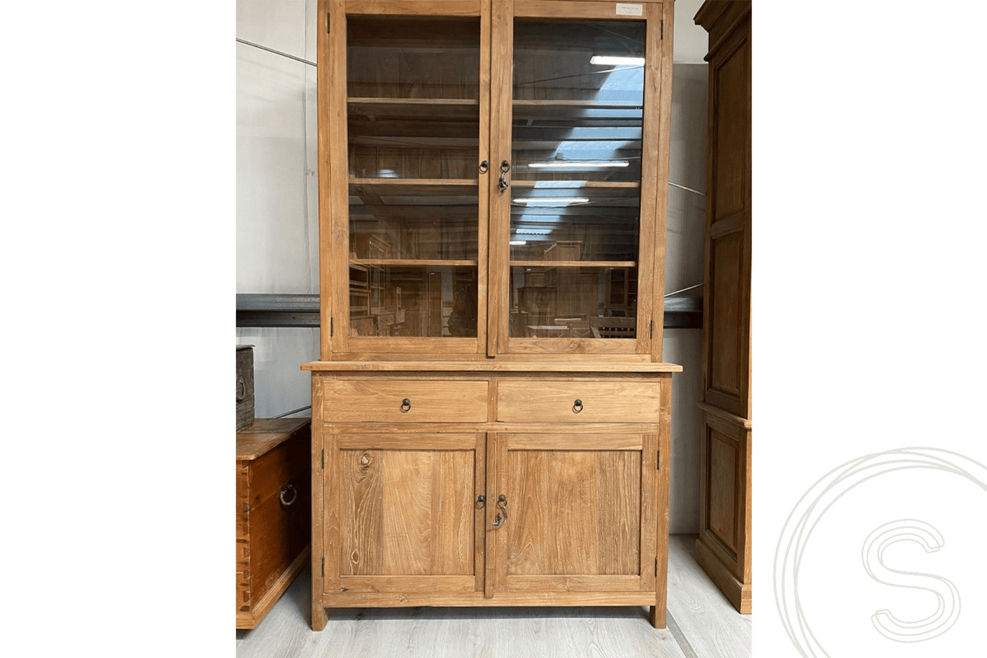 Teak Schrank Rustikal