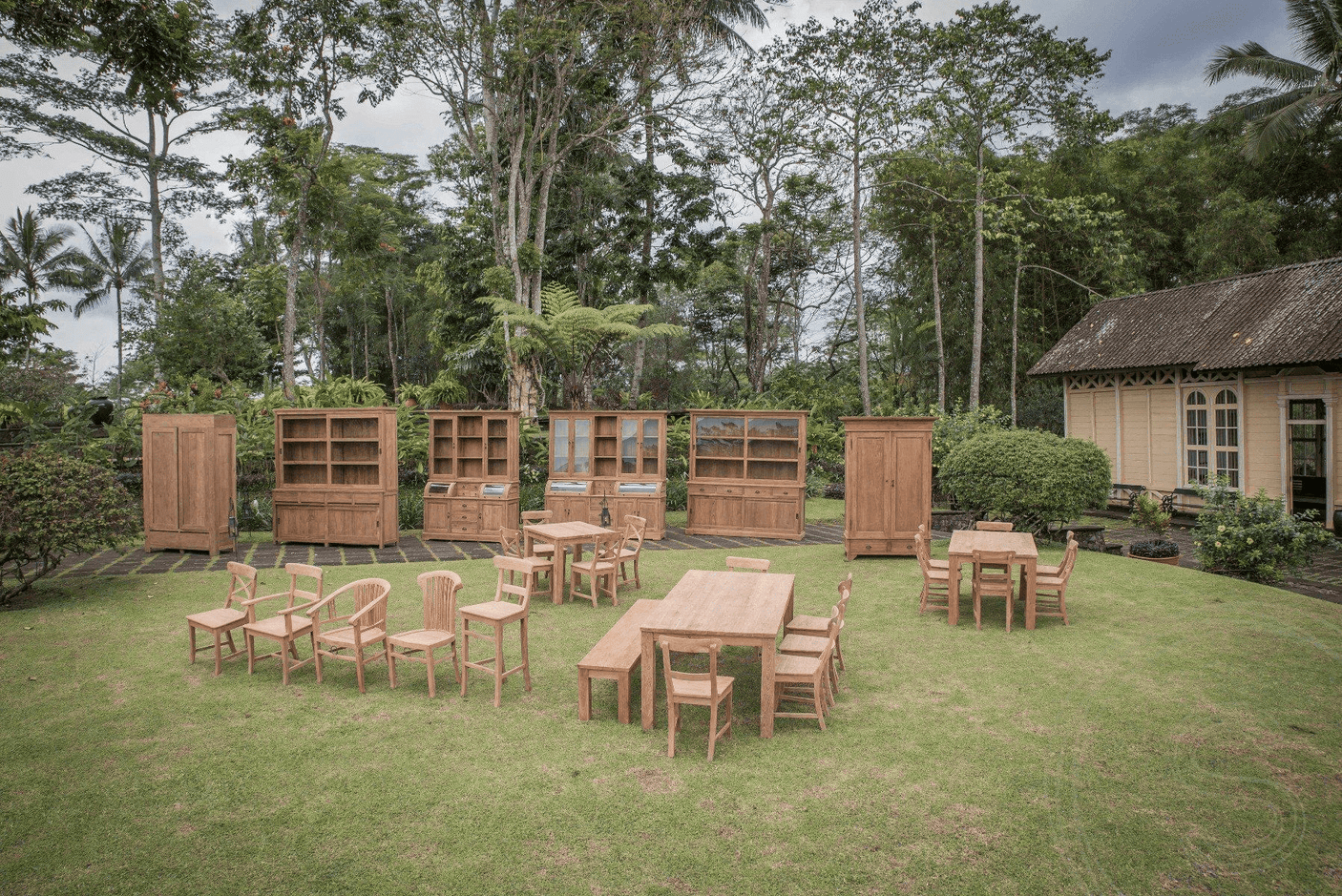 Teak buffetkast 200cm - Souren Meubels