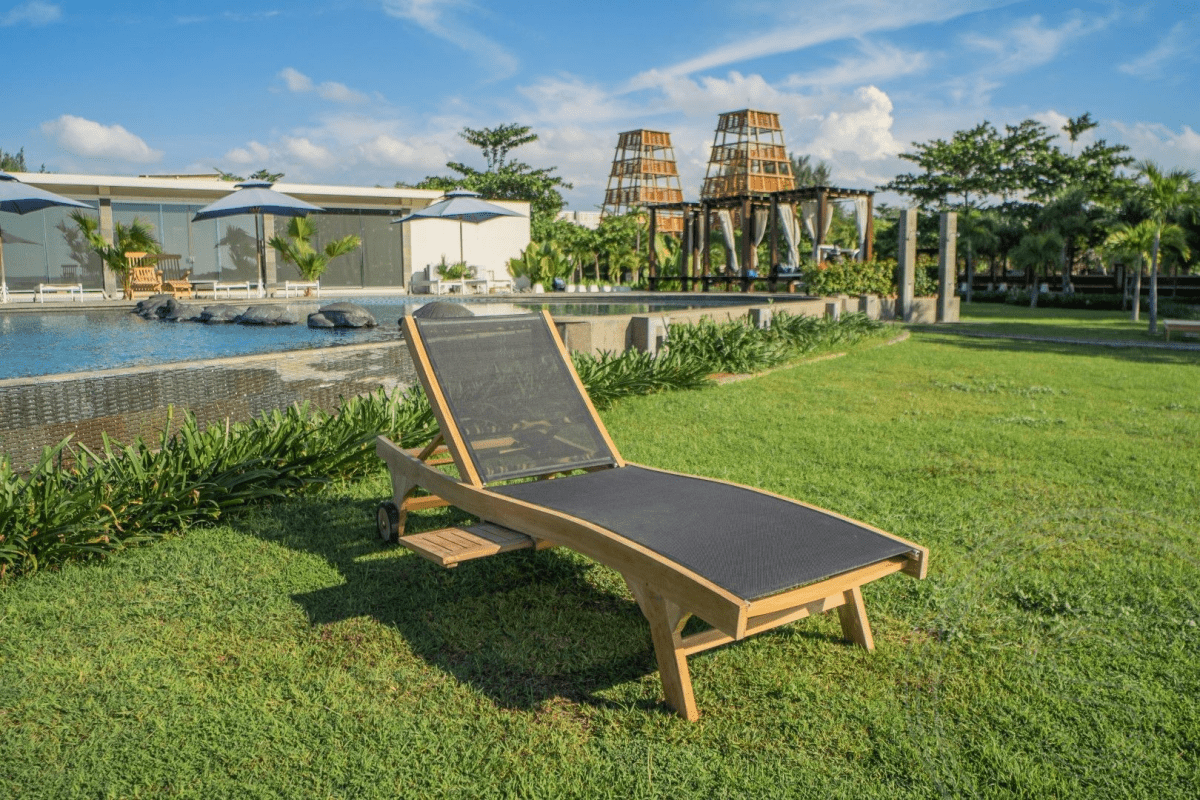 Teak Batyline Liege 2 x