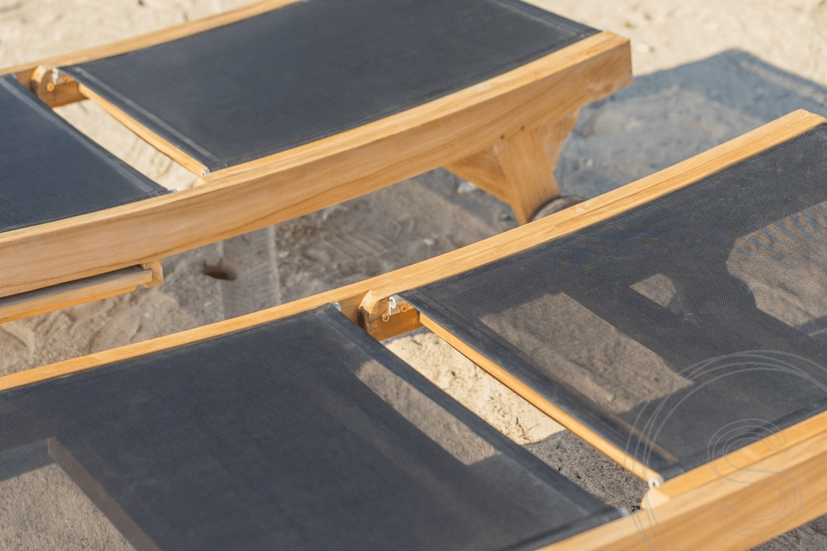 Teak Batyline Liege 2 x