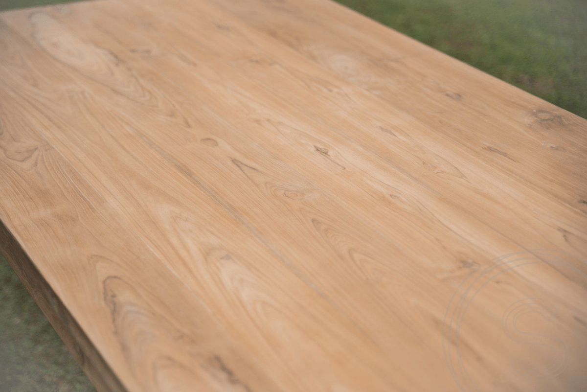 Teak Tisch 160x90 + 6 Stühle