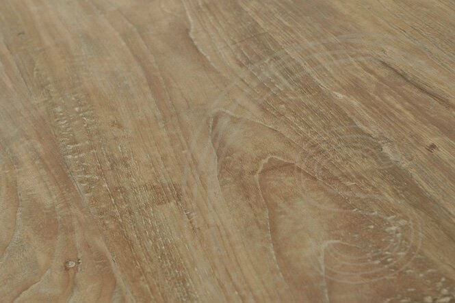 Teak Tisch 300x100cm Rustikal + 10 Stühle