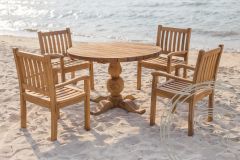 Ronde tuintafel 120cm Classic - Souren Meubels