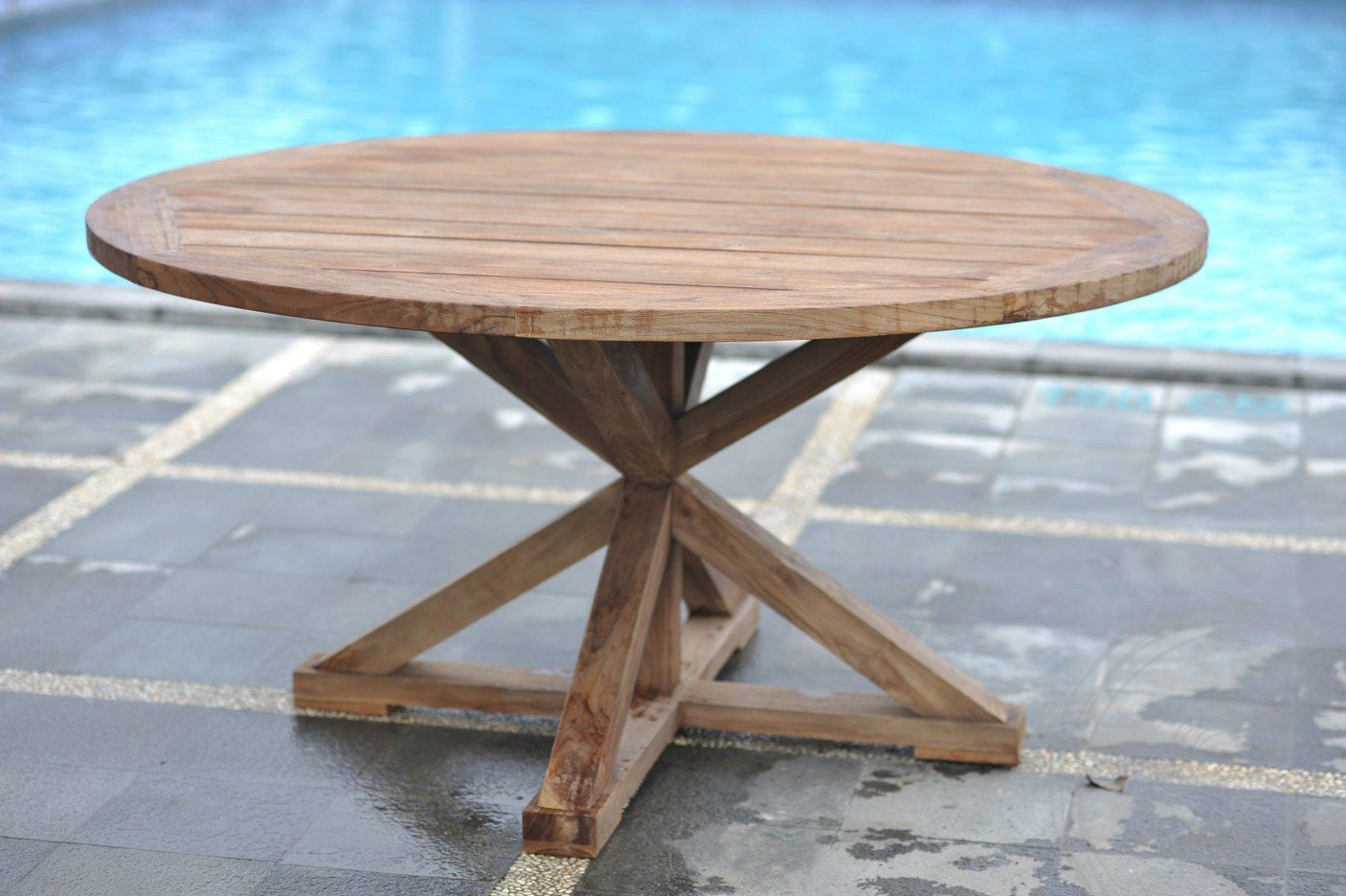 Ronde tuintafel 180cm Cross - Souren Meubels