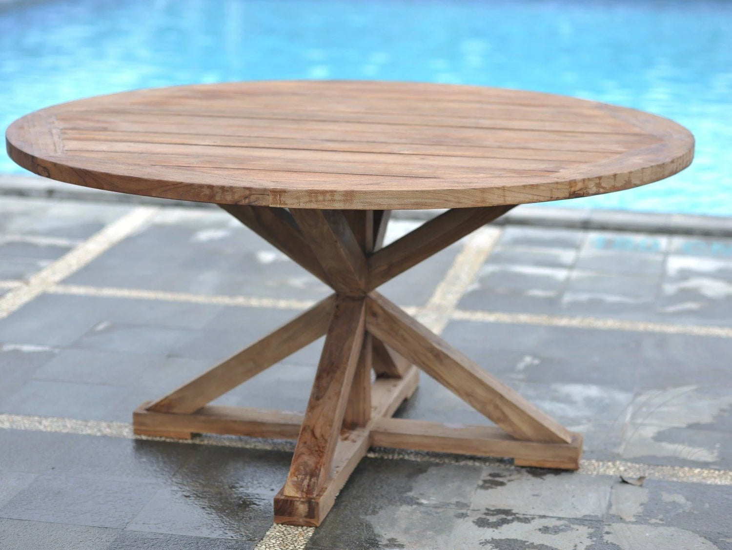Runder Gartentisch 120cm Cross