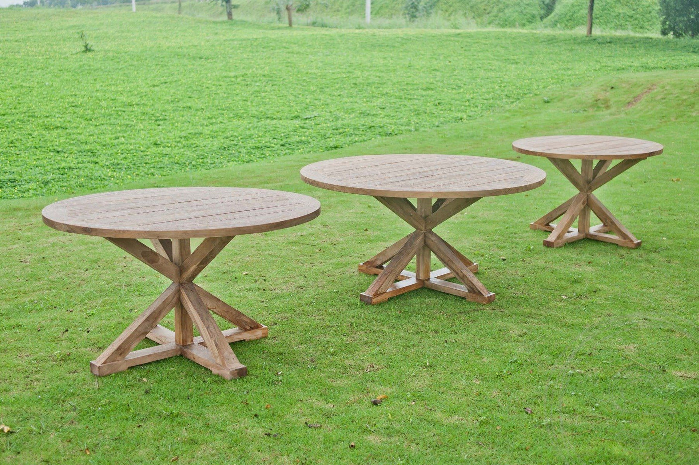 Ronde tuintafel 180cm Cross - Souren Meubels
