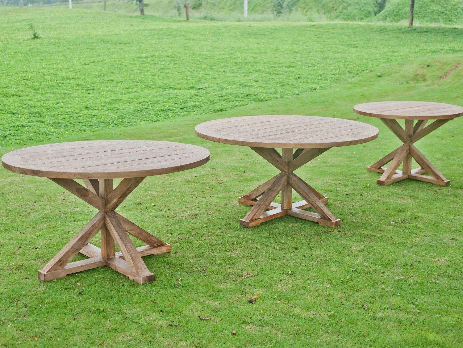 Runder Gartentisch 120cm Cross