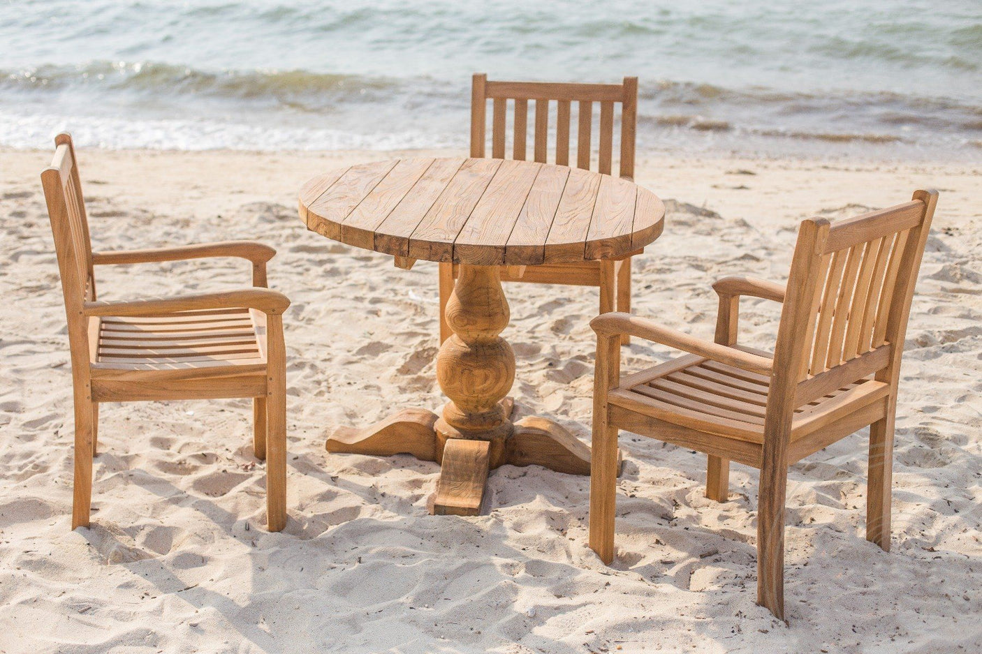 Ronde tuintafel 100cm Classic - Souren Meubels