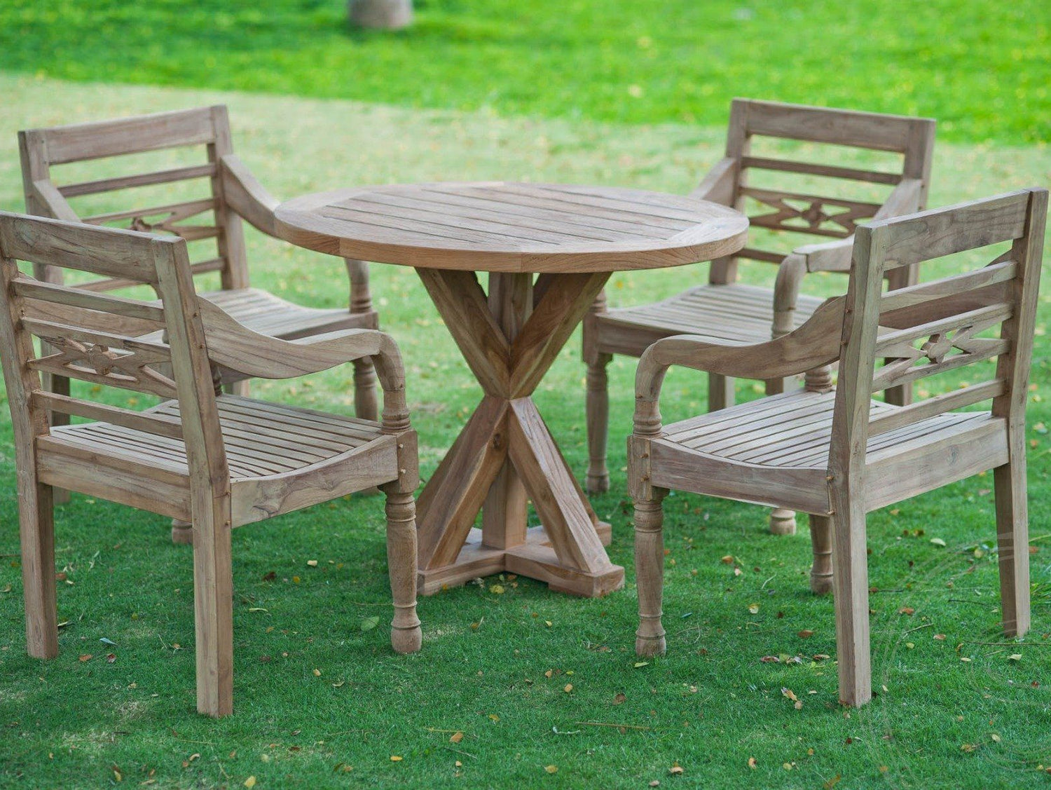 Runder Gartentisch 100cm Cross
