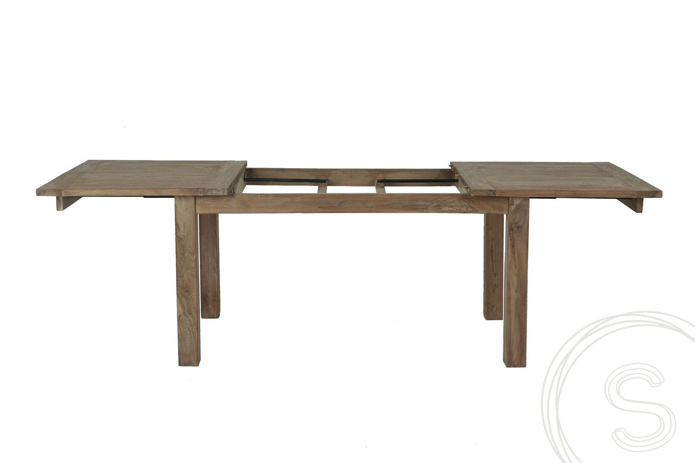 Teak tafel uitschuifbaar 160 - 210 - 260x100 - Souren Meubels