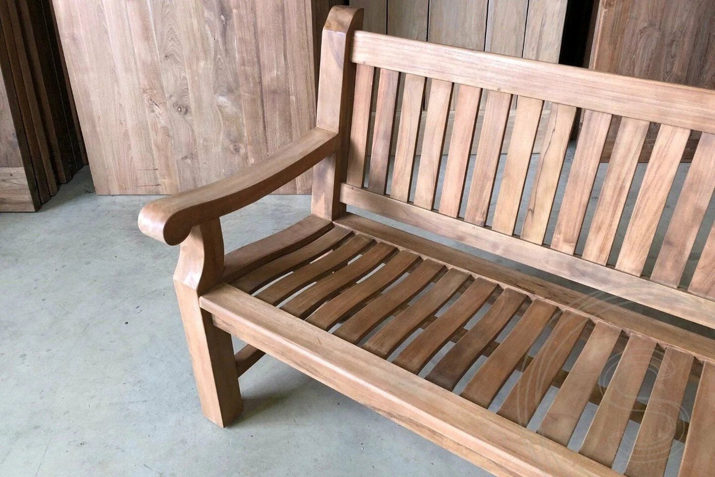 Teak Gartenbank 150cm Mammut