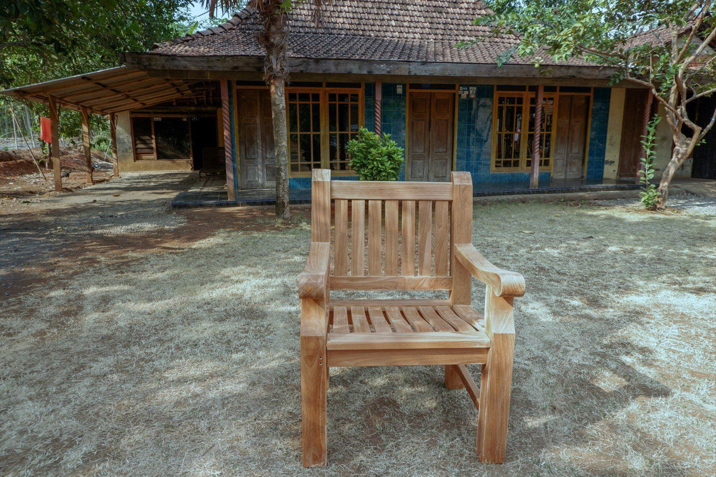 Teak tuinstoel Mammoet - Souren Meubels