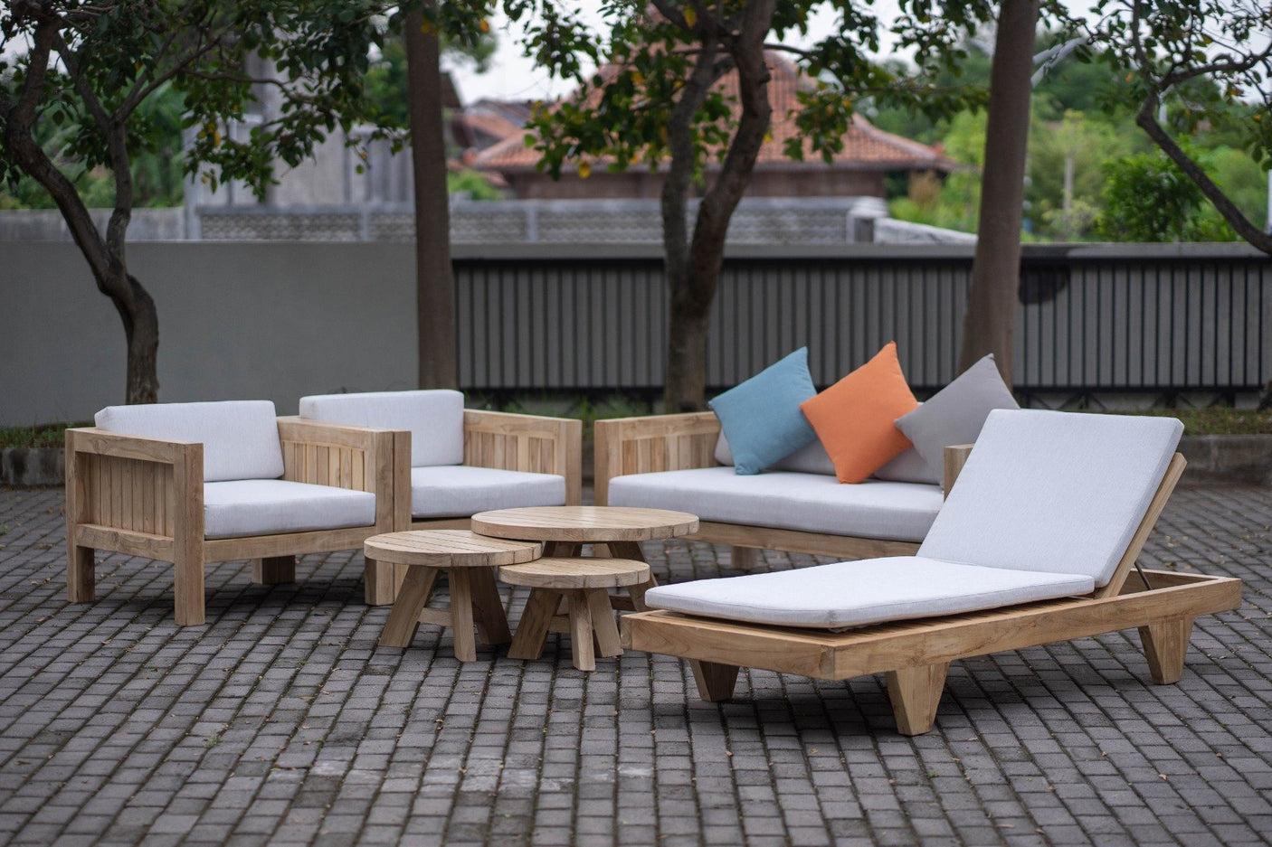 Teak Lounger Algarve - Souren Meubels