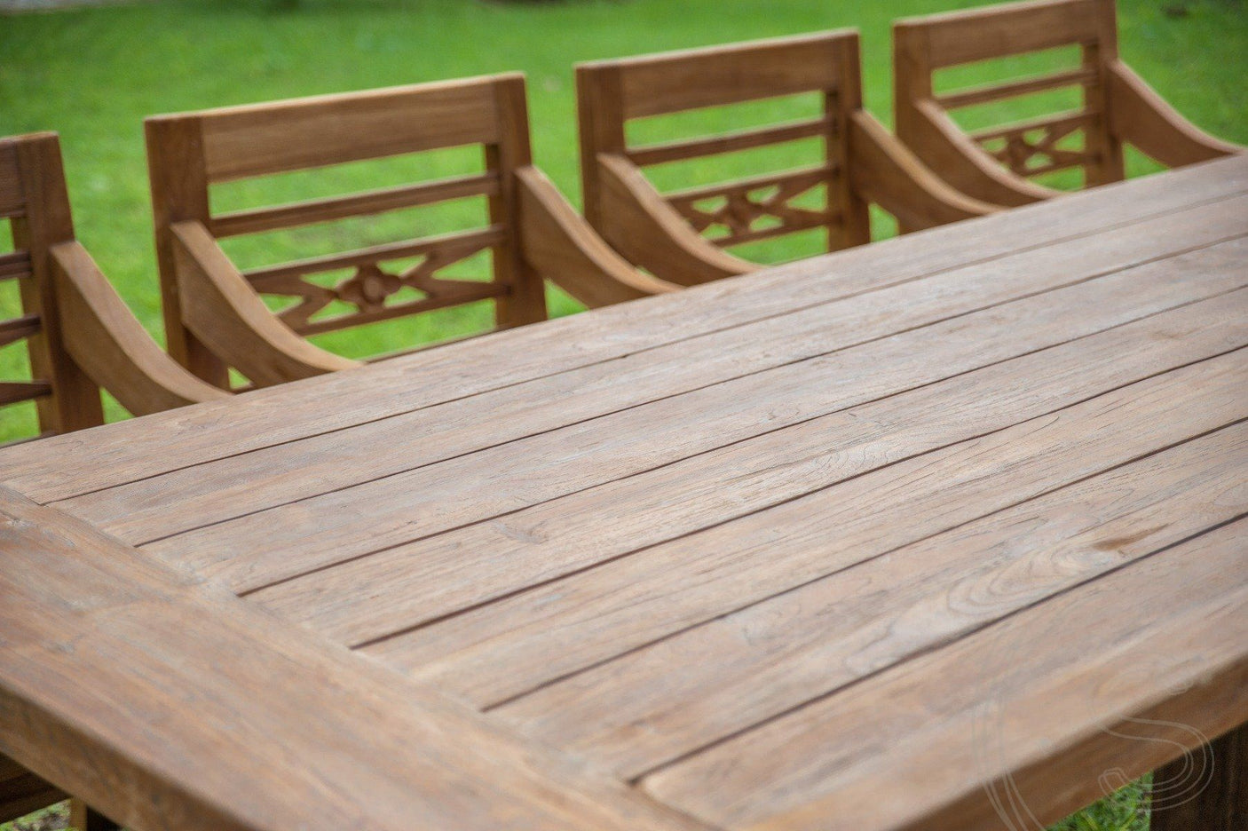 Klooster tuintafel 400 x 100 - Souren Meubels