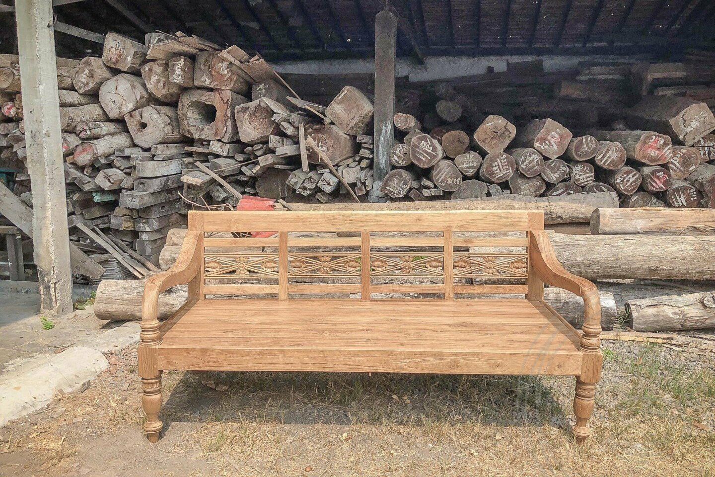 Lounge Bahnhofsbank 200cm XL