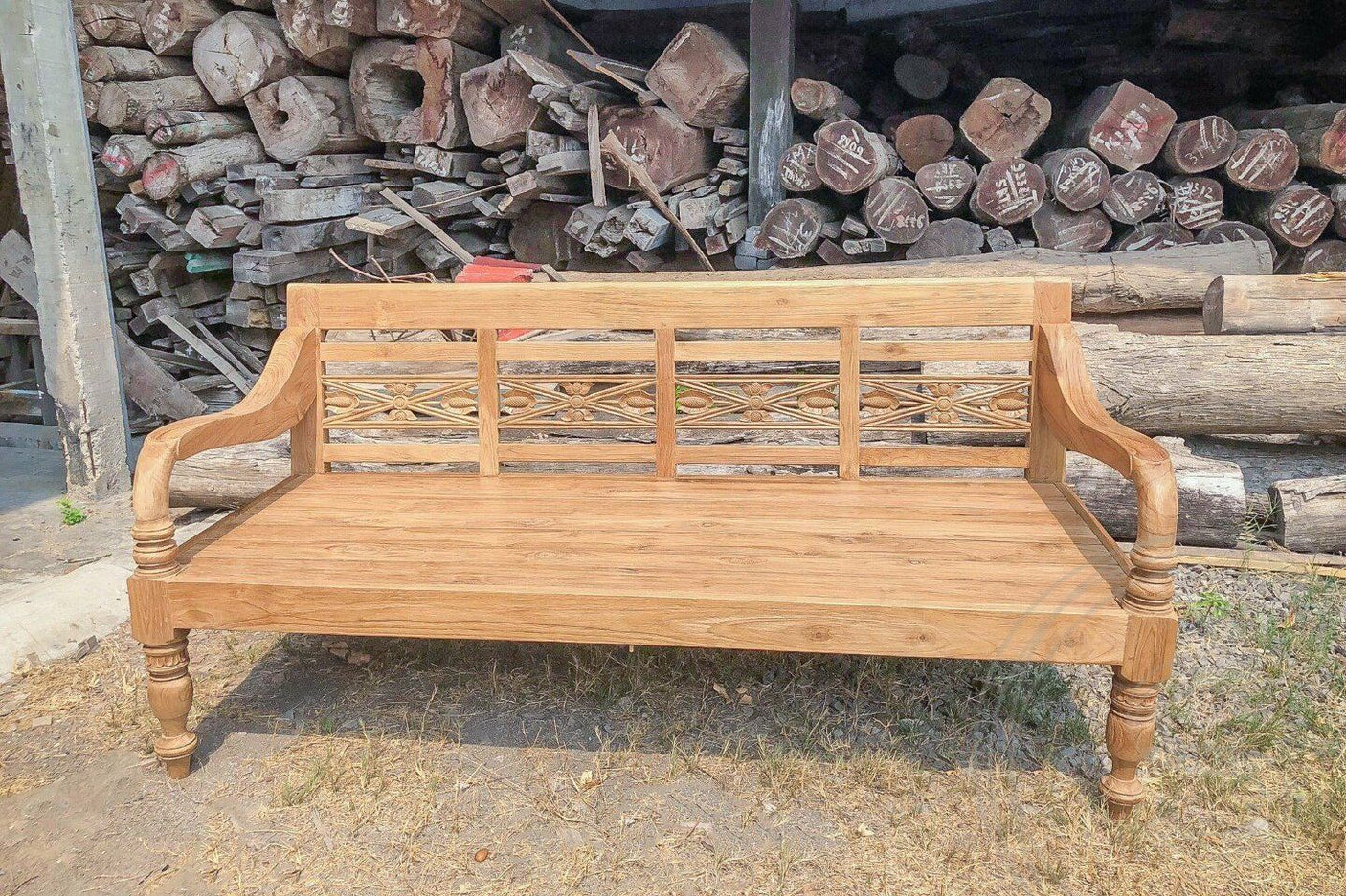 Lounge Bahnhofsbank 200cm XL