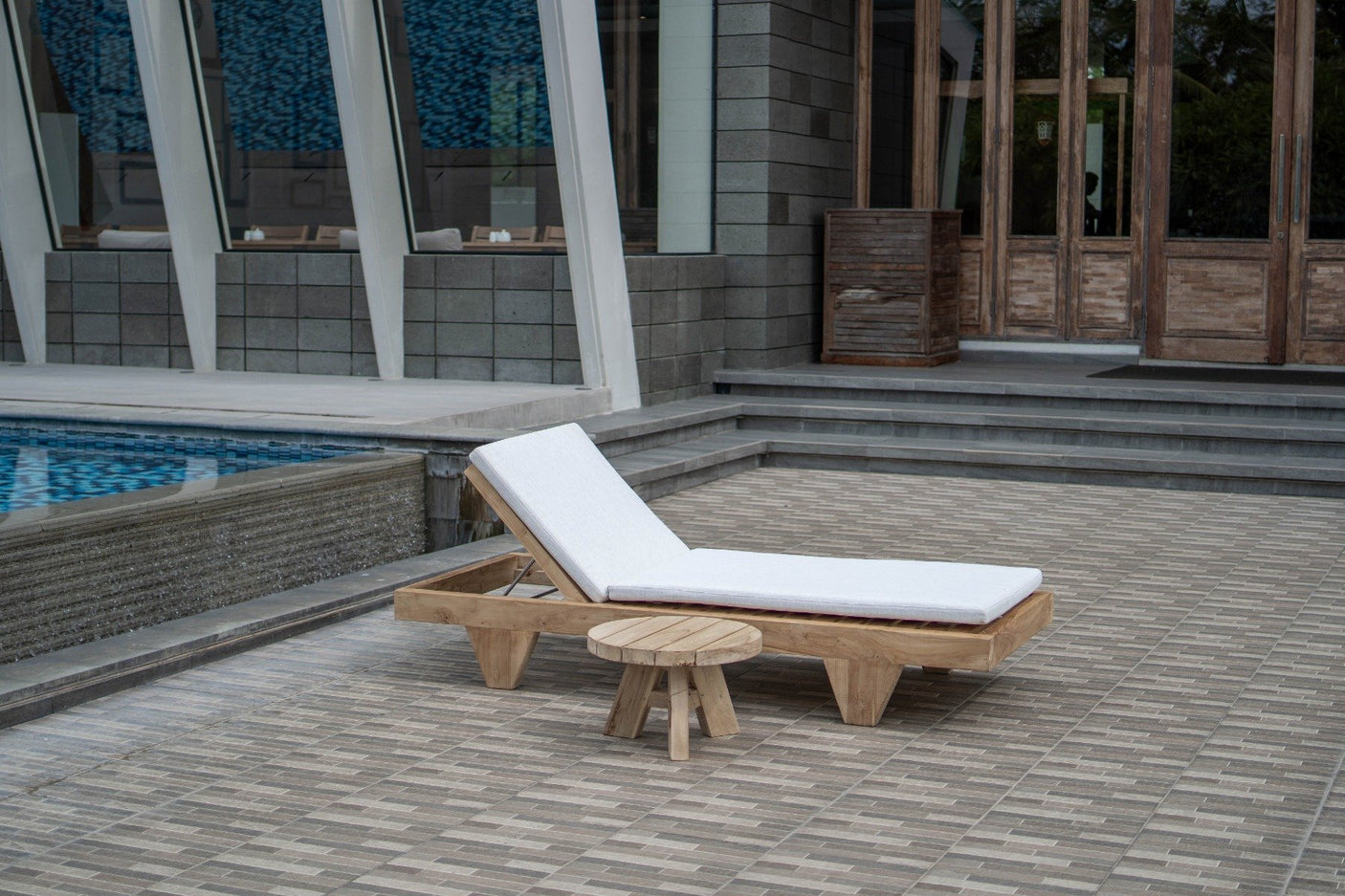 Teak Lounger Algarve - Souren Meubels