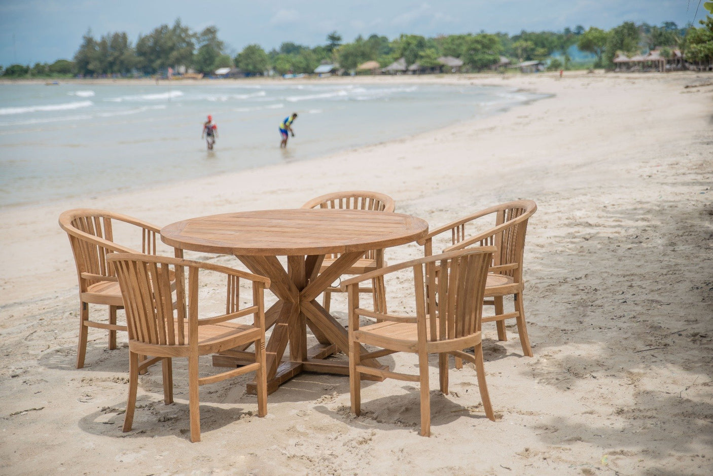 Teak tuinstoel Betawi Gelung - Souren Meubels