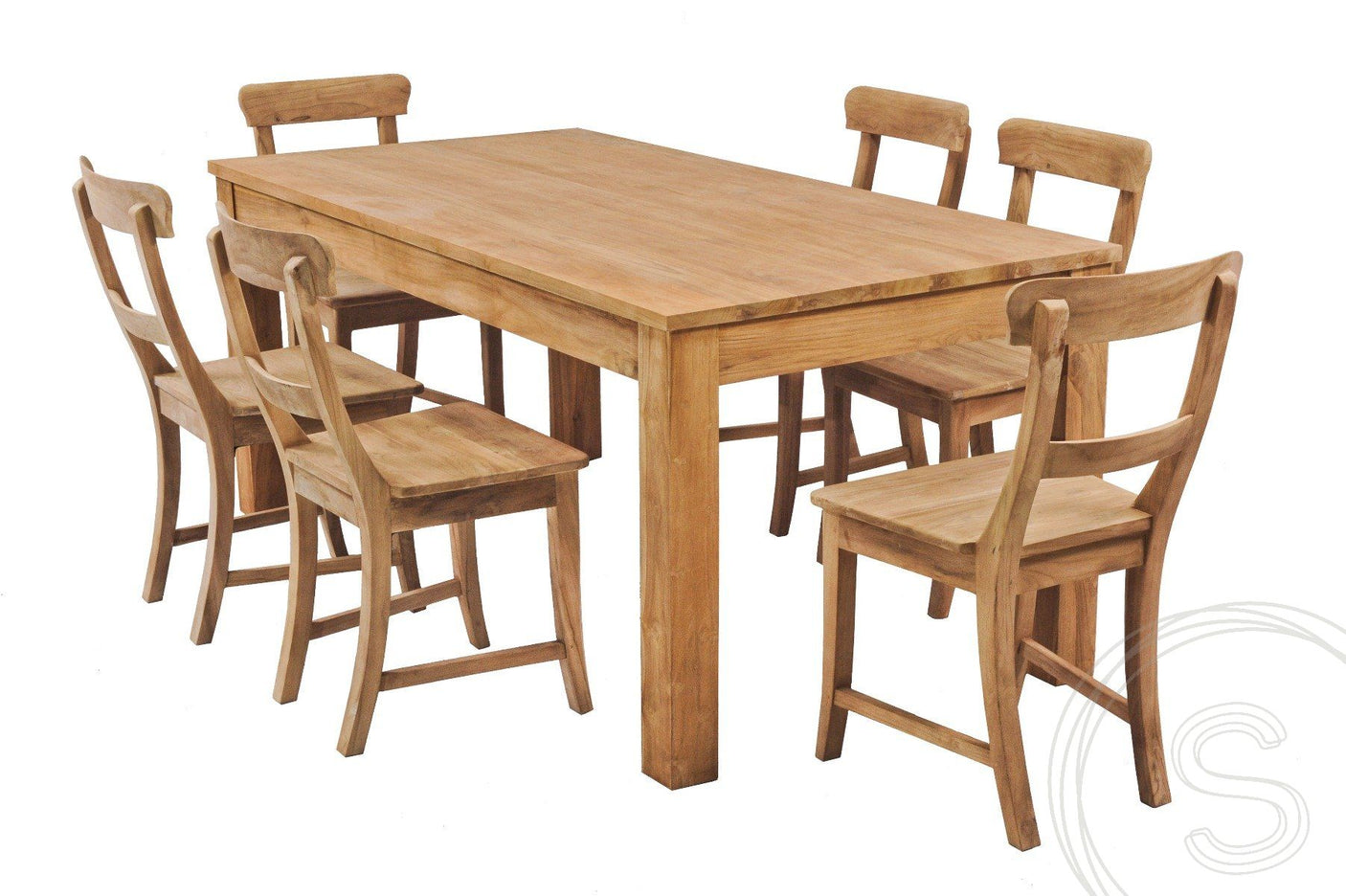 Teak tafel 160 x 90 - Souren Meubels