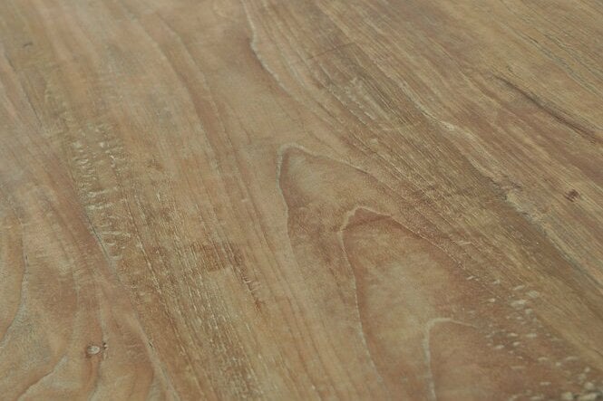 Teak tafel 90x90cm oud hout - Souren Meubels