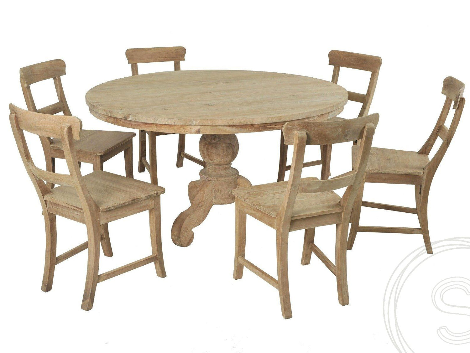 Teak Tisch rund 140cm