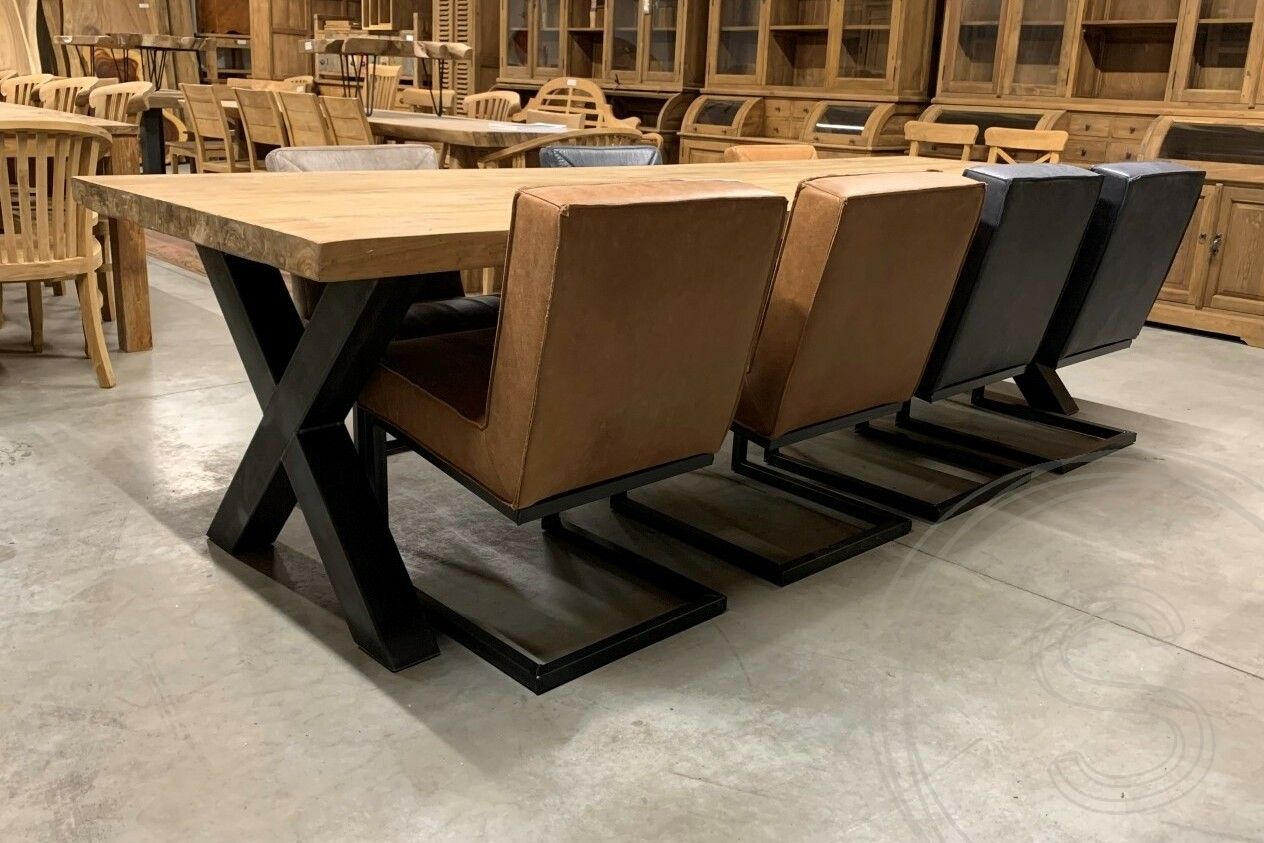 Leren eetkamerstoel Skynight - Souren Meubels