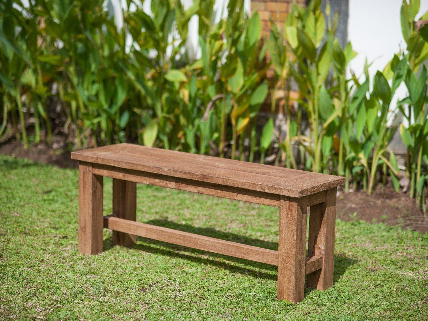 Teak Gartenbank 100cm