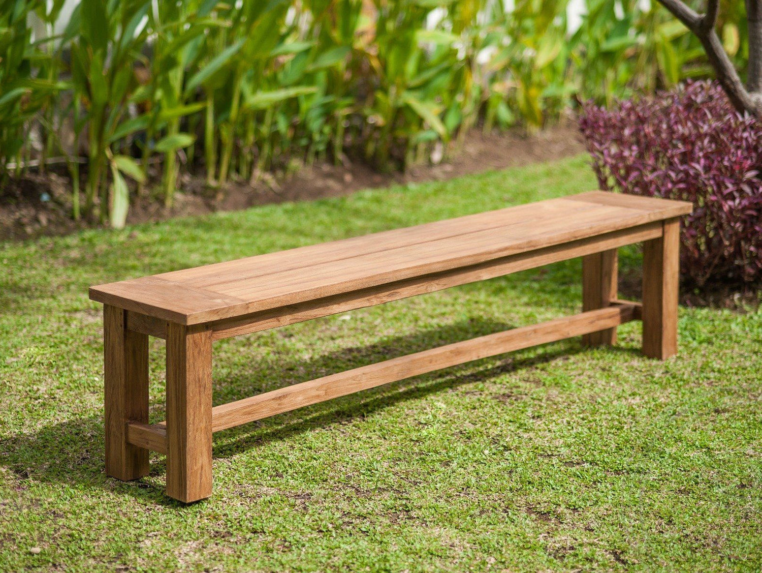 Teak Gartenbank 180cm