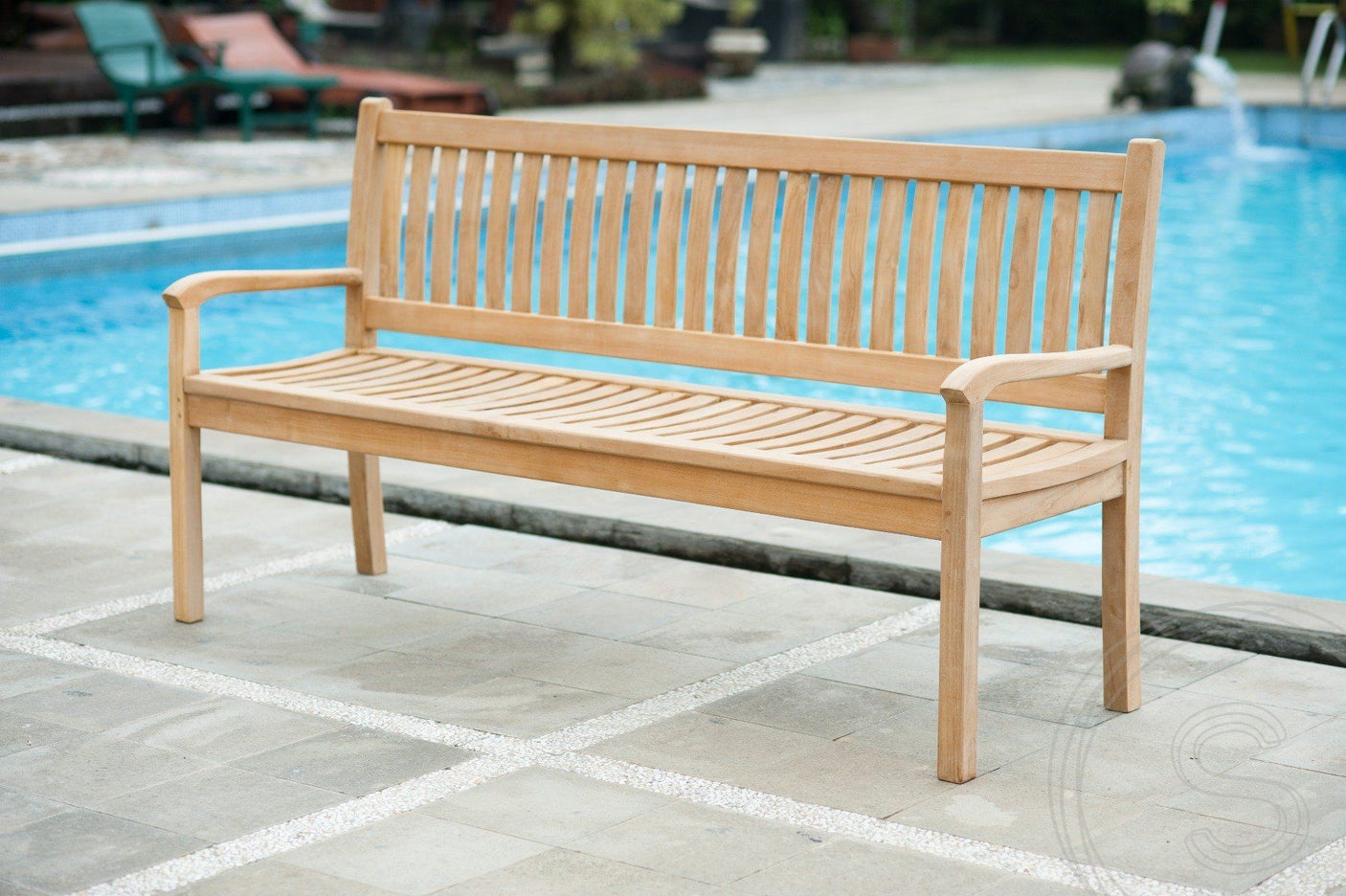 Teak Gartenbank 180cm Beaufort