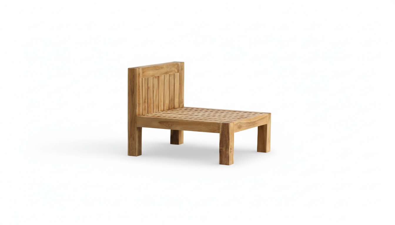 Teak Lounge Algarve Ecklounge 7-Sitzer