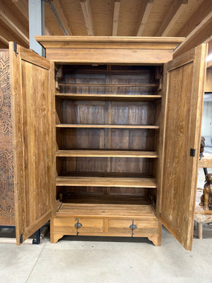 Teak Schrank 120cm