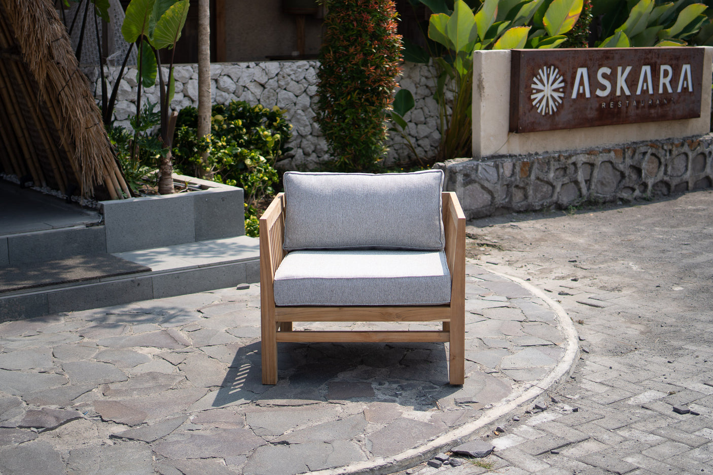 Teak Loungesessel Ibiza 84 cm