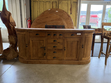 Teak Sideboard - 220x90x50cm