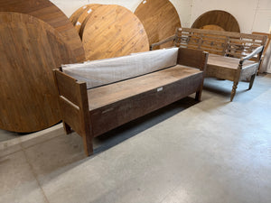 Antike Teakbank - 200x56x75cm