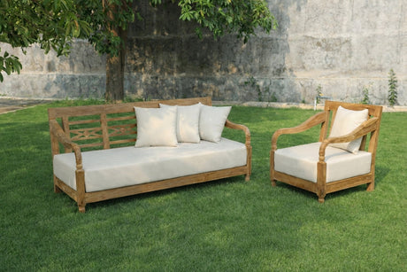 Teak Loungebank Dolce Vita – Elegante Gartenbank aus Massivholz