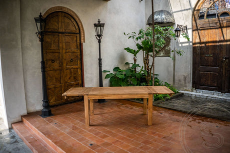 Ausziehtisch Teakholz 160-210-260x90