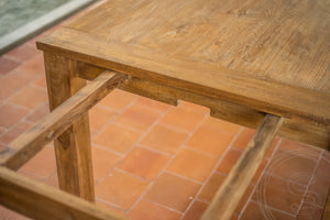 Uitschuifbare teak tafel 180 - 230 - 280x100 - Souren Meubels
