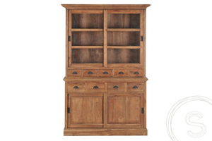 Teak Schrank gebürstet