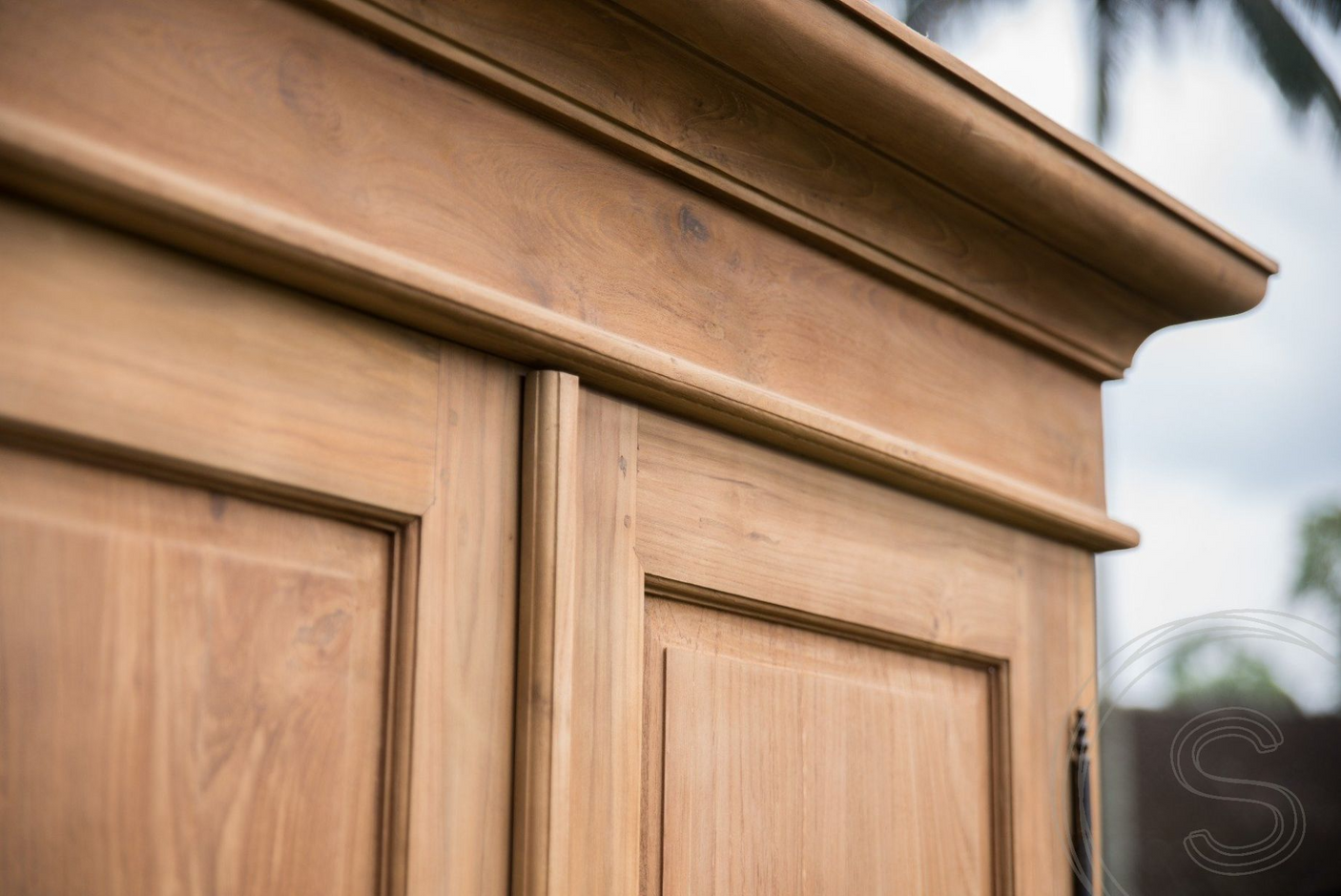Teak Schrank 120cm