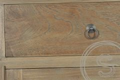 Teak Kommode 160cm Rustikal