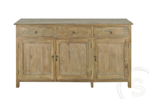 Teak Kommode 160cm Rustikal