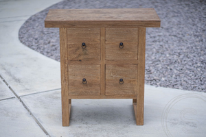 Teak Kommode Algarve 4 Schubladen