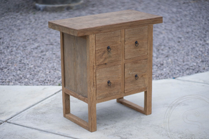 Teak Kommode Algarve 4 Schubladen