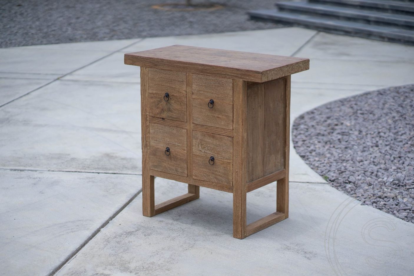 Teak Kommode Algarve 4 Schubladen