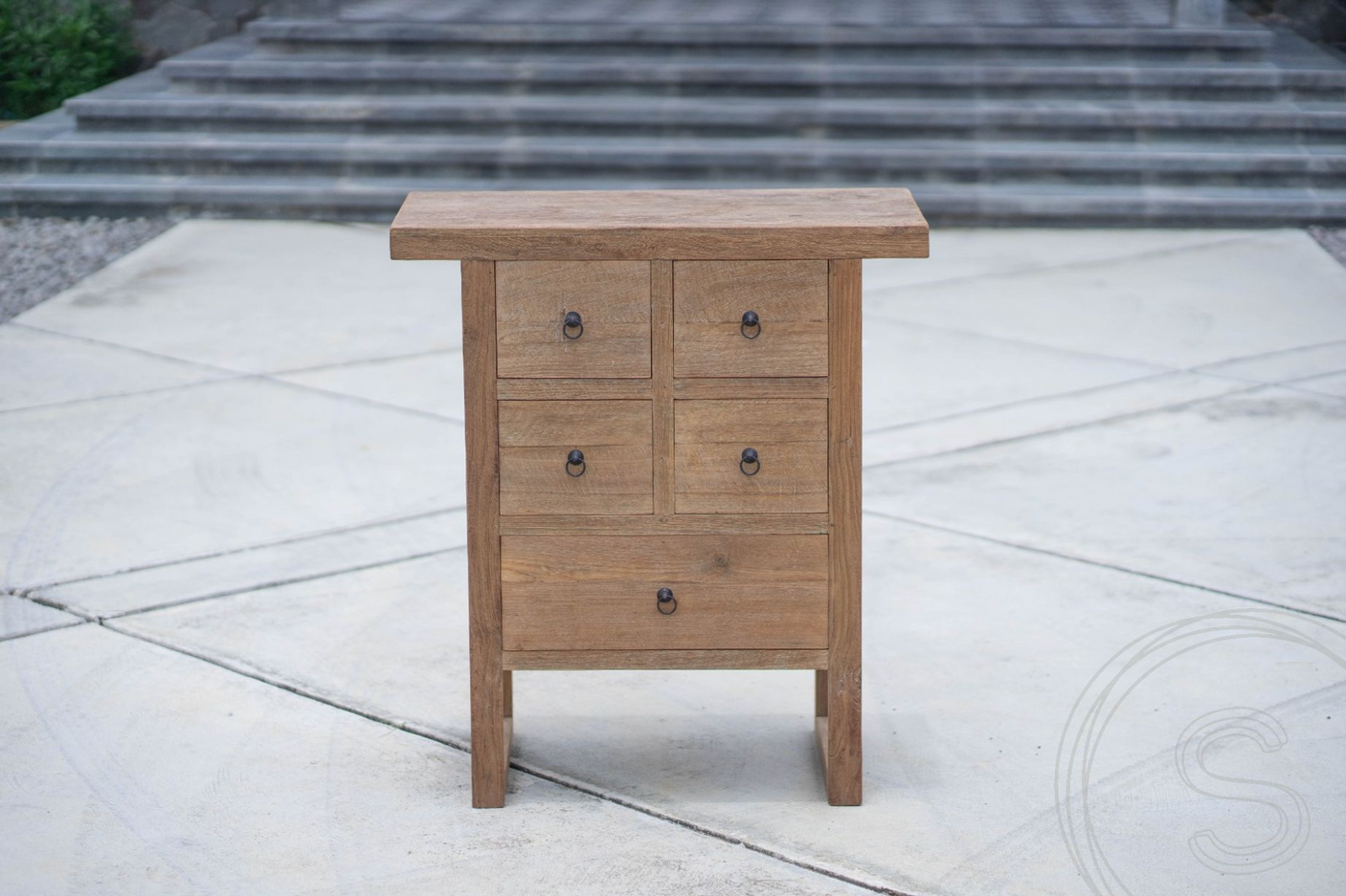 Teak Kommode Algarve 5 Schubladen